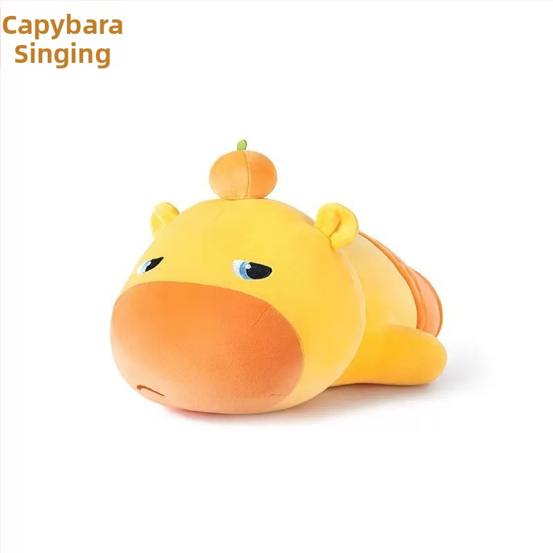 Capybara Lu Lu plüüsnukk – PP puuvillane täide, veluurplüüs materjal, sobib alates 14. eluaastast