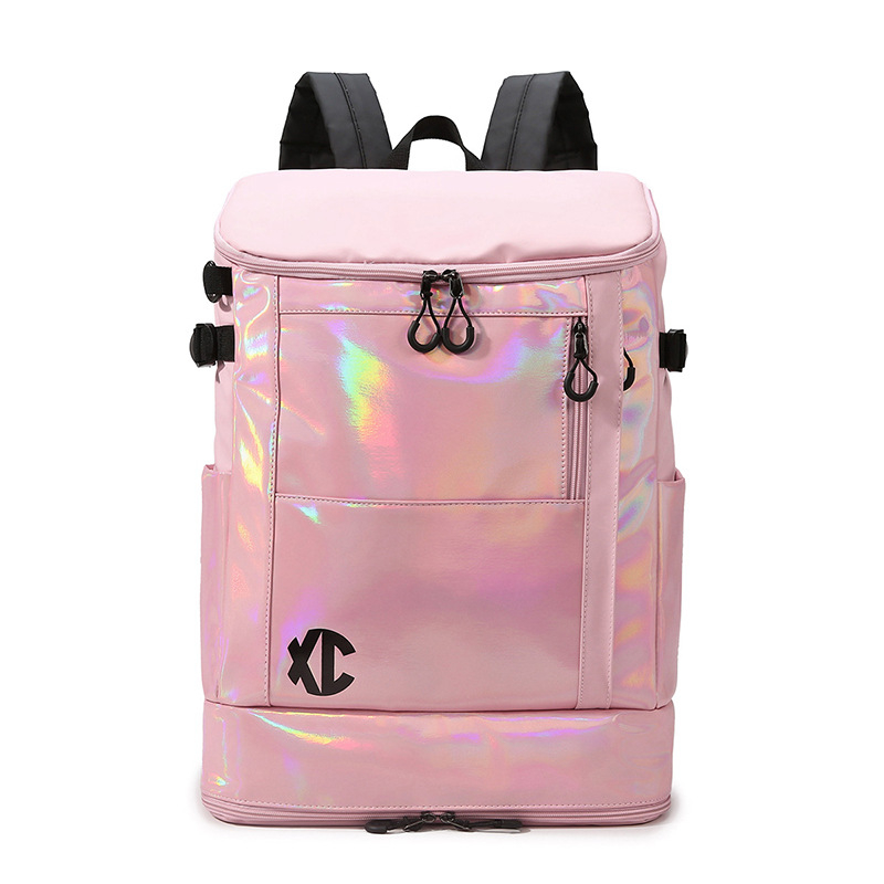 Mugursoma peldēšanai un fitnesam ar sausā–slapjā atdalīšanu un kurpju nodalījumu, ietilpība 20-35 l, Oxford audums, poliestera oderējums, piemērots ārējiem sportiem