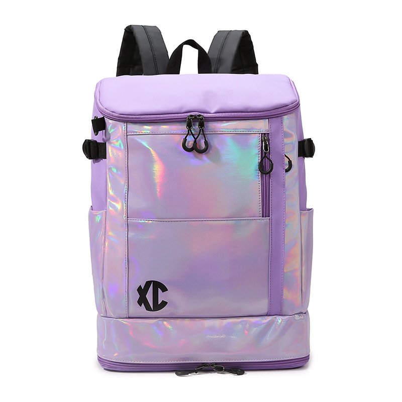 Mugursoma peldēšanai un fitnesam ar sausā–slapjā atdalīšanu un kurpju nodalījumu, ietilpība 20-35 l, Oxford audums, poliestera oderējums, piemērots ārējiem sportiem