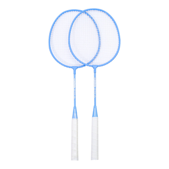 Детска ракета за бадминтон, Bosska; рамка от желязо-сплав; струни от найлон; за деца; умерена твърдост на пръчката
