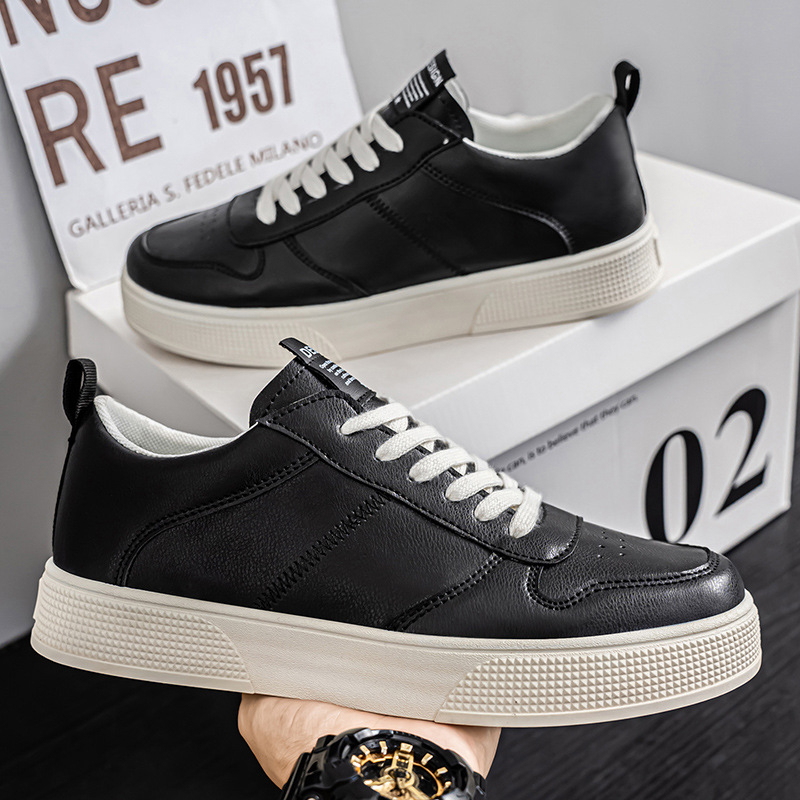 Meeste tossud – hingav PU pealmine osa, kummist tald, ümmargune varvas, nööridega sulgemine, igapäevased suvejalanõud