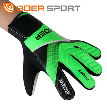 Boer pieaugušo vārtsargu cimdi, sākotnējā līmenī, latekss, unisex, neslīdoši, pielāgojami