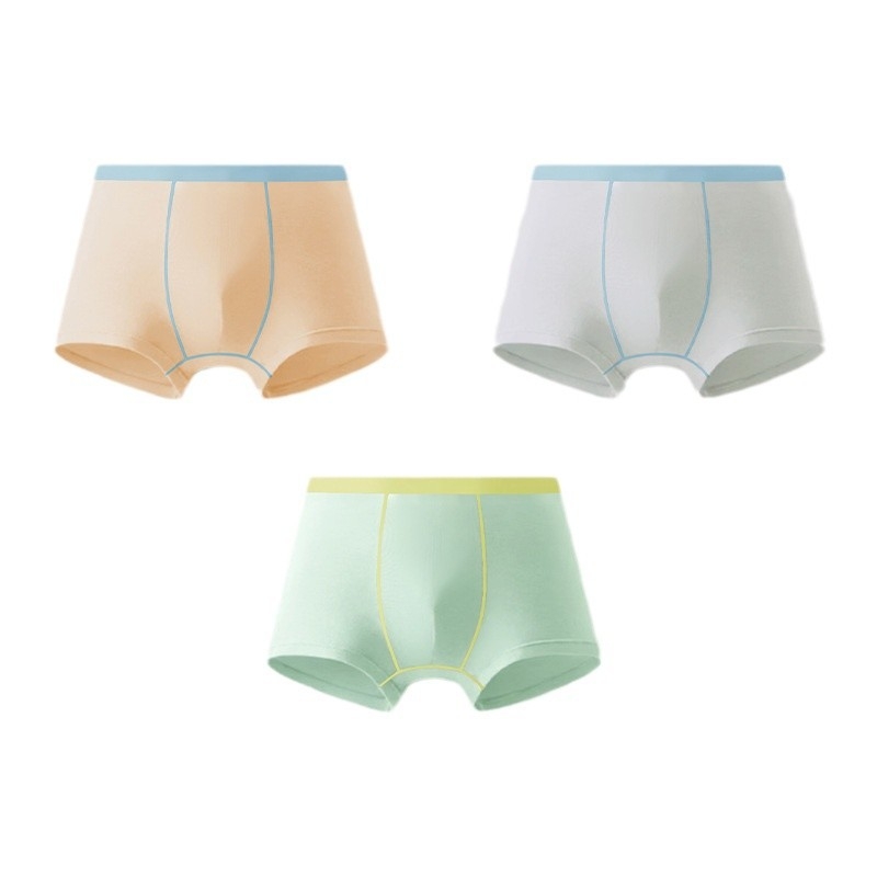 Bērnu biksītes no kokvilnas-modāla maisījuma; sastāvs 47,5% kokvilna, 47,5% modal, 5% elastāns; zēniem 3-8 gadi; vasaras 2024 izlaišana