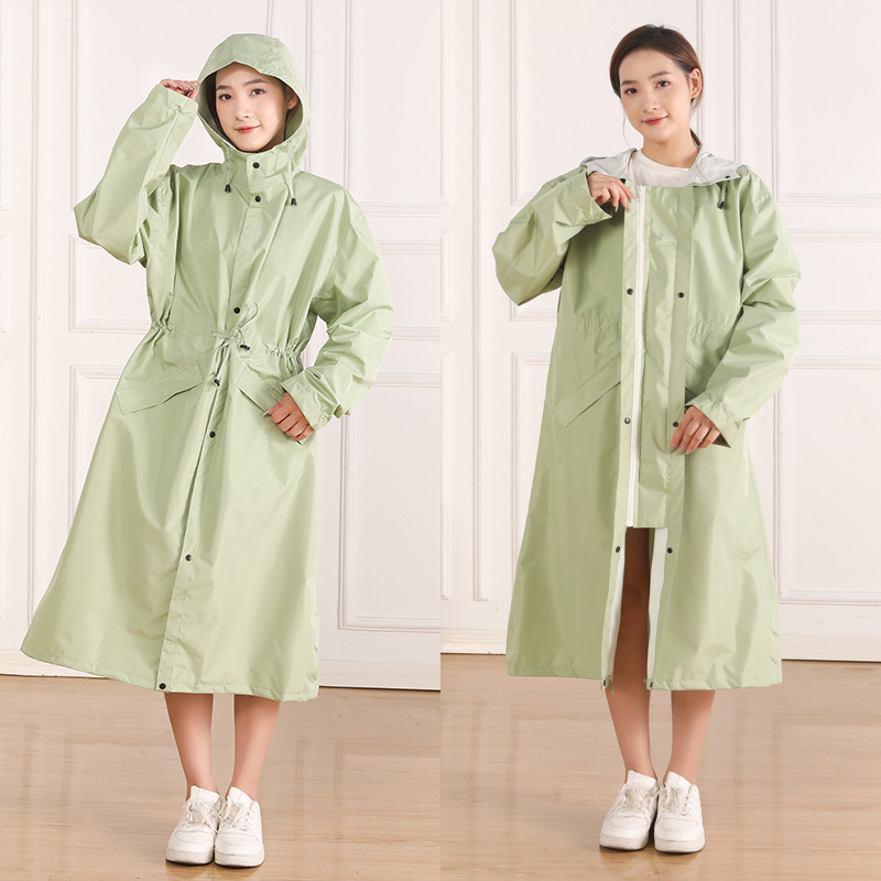 Poncho de ploaie pentru drumeții, design universal, țesătură Chunya Spinning, strat PU, pentru adulți