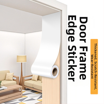 Yude PET sienų lipdukas - atsparus vandeniui, alyvos atsparus, lipnus kraštų sandariklis spintelėms, dekoratyvinė linija