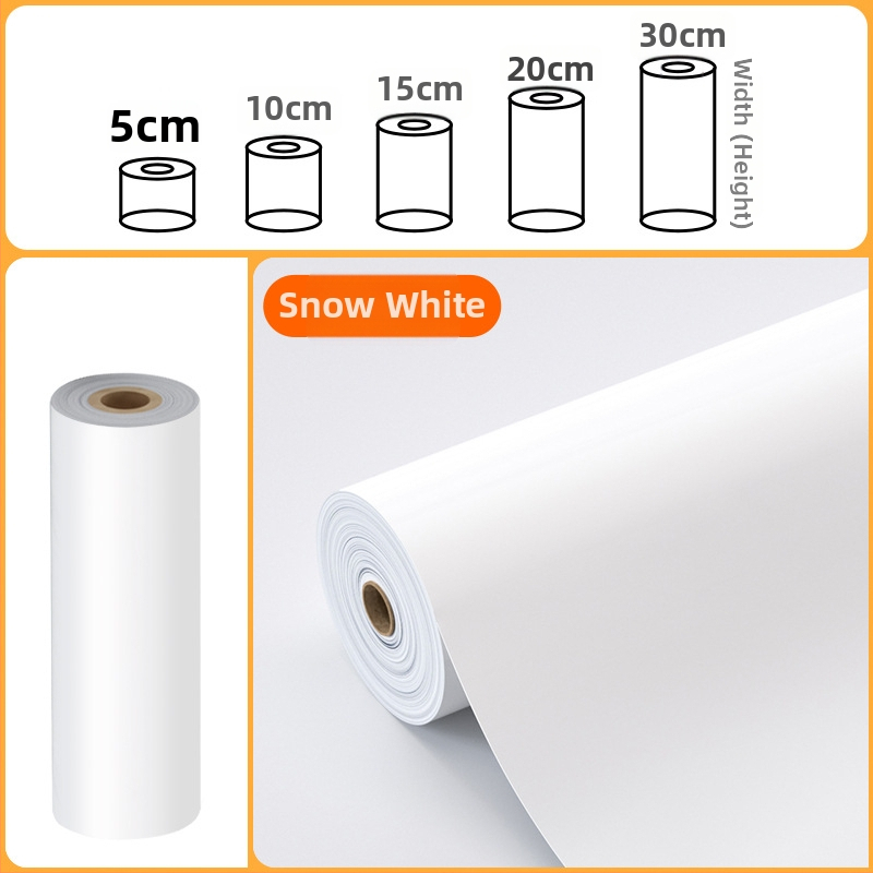 Yude PET sienų lipdukas - atsparus vandeniui, alyvos atsparus, lipnus kraštų sandariklis spintelėms, dekoratyvinė linija