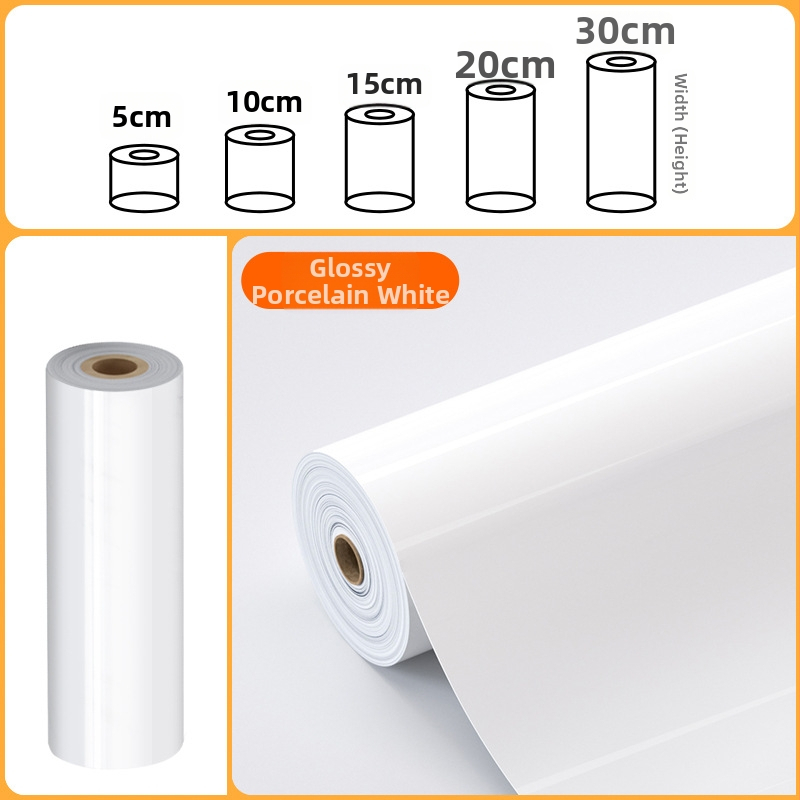 Yude PET sienų lipdukas - atsparus vandeniui, alyvos atsparus, lipnus kraštų sandariklis spintelėms, dekoratyvinė linija