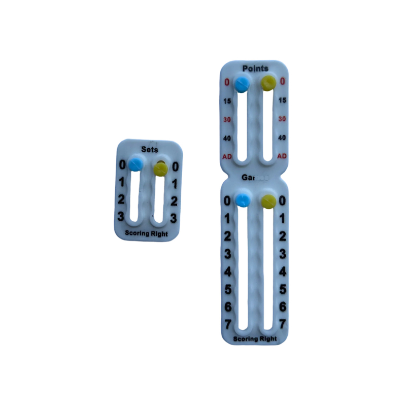 Prenosný skórovací systém na tenis, ZARSIA, ABS plast, 5 g, zariadenie na zapisovanie skóre pre tenis