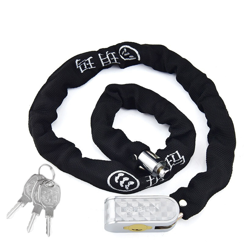 Láncos zár kerékpárokhoz és elektromos kerékpárokhoz — edzett acél, vágás elleni védelem, 1,5 kg, modellek 5100/5120/5300/5320