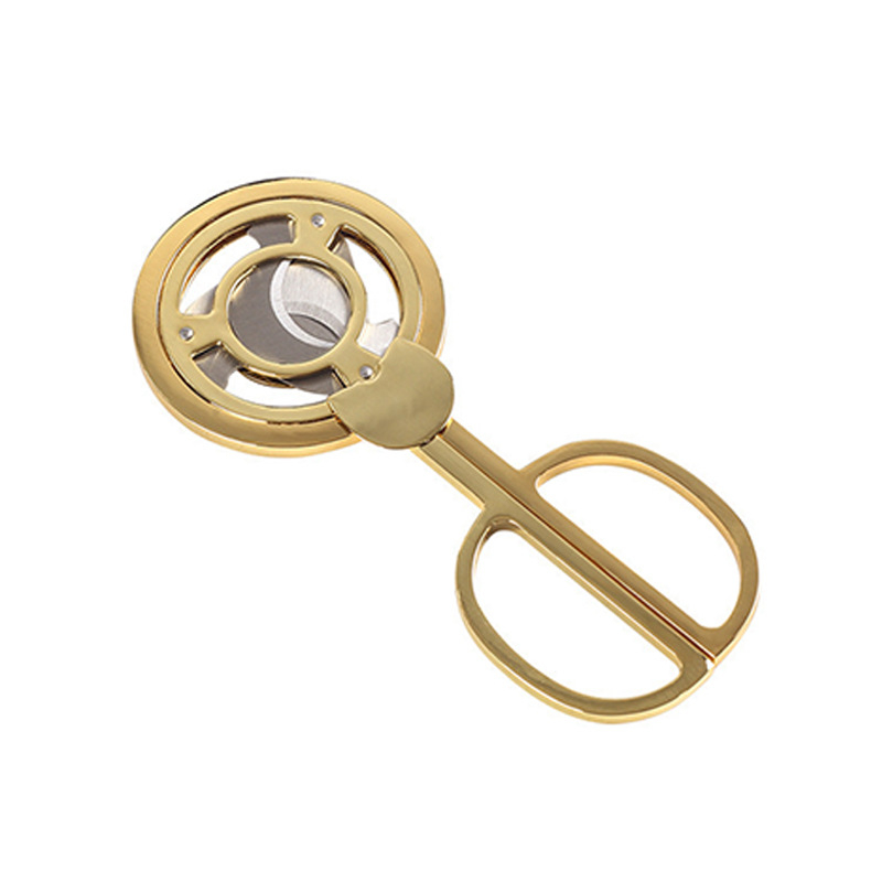 Cigarešu šķēres, nerūsējošais tērauds, apaļas dubultās asmeņi, elektrogalvanēts pārklājums, pielāgojams