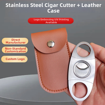 Cigāru šķēres, nerūsējošais tērauds, MEIER, slīpēta virsma, roku darbs, pielāgošana pieejama