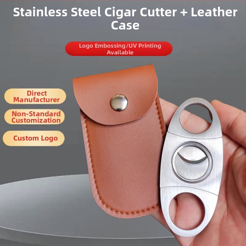 Cigāru šķēres, nerūsējošais tērauds, MEIER, slīpēta virsma, roku darbs, pielāgošana pieejama