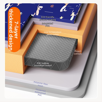 Vaikų sulankstomas maudymosi kibiras, medžiaga: nailonas, skirtas maudynėms, sulankstomas dizainas