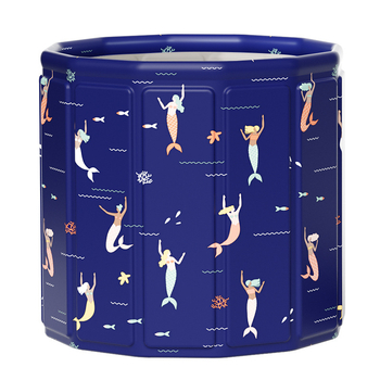 Детска сгъваема ваничка за баня, материал: найлонова материя, предназначена за къпане, сгъваем дизайн