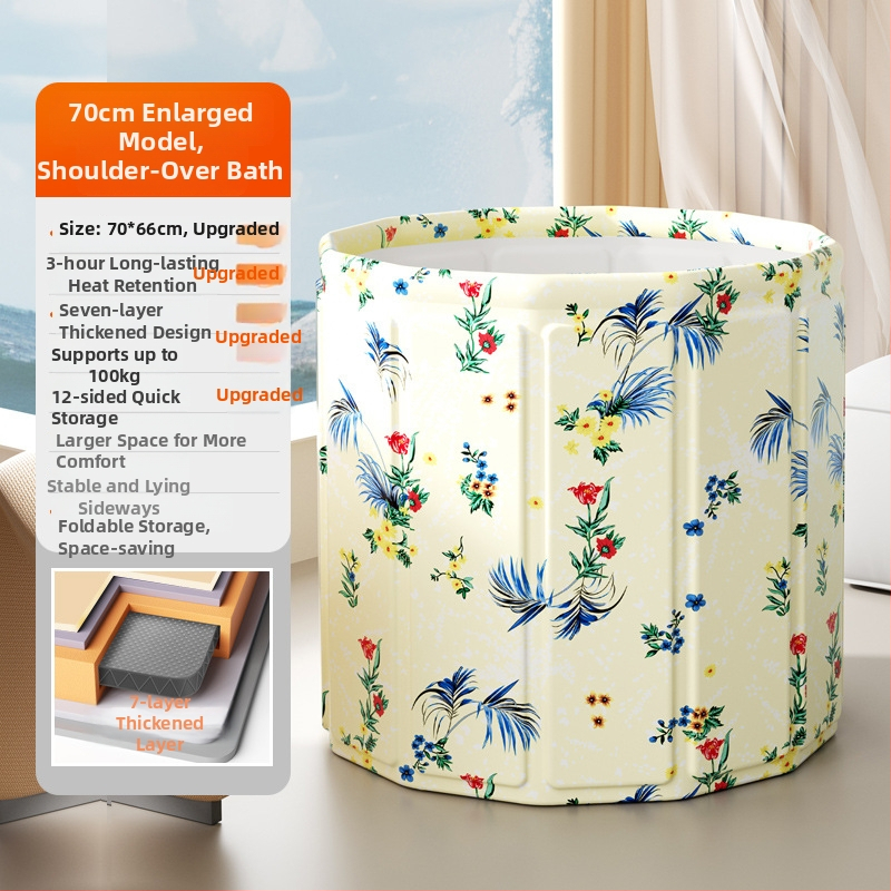 Vaikų sulankstomas maudymosi kibiras, medžiaga: nailonas, skirtas maudynėms, sulankstomas dizainas