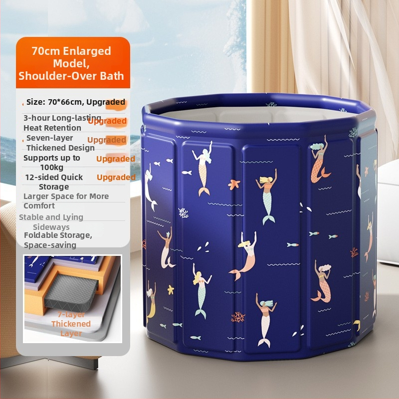 Vaikų sulankstomas maudymosi kibiras, medžiaga: nailonas, skirtas maudynėms, sulankstomas dizainas