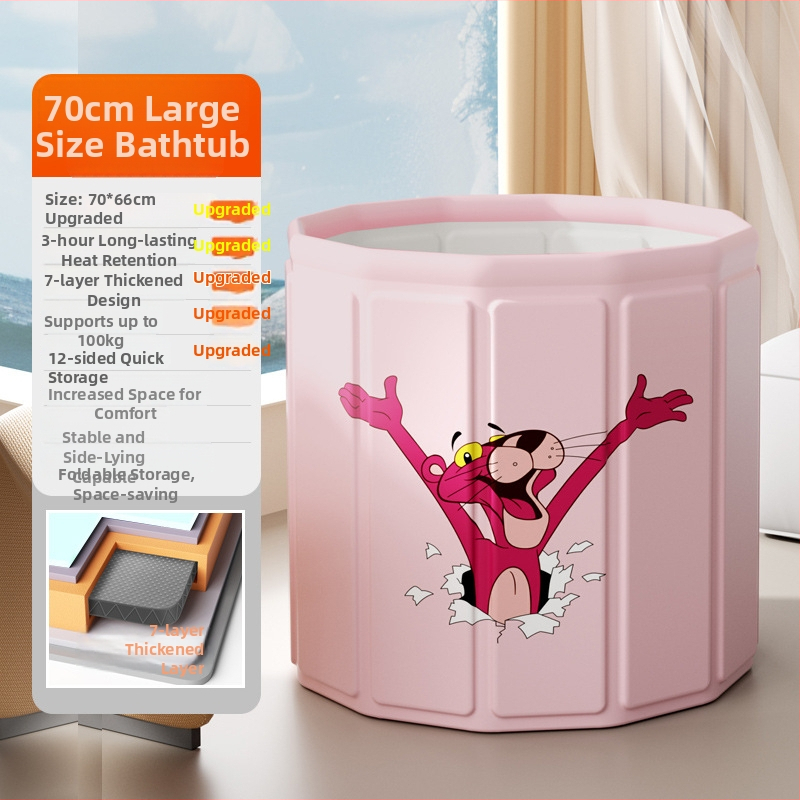 Vaikų sulankstomas maudymosi kibiras, medžiaga: nailonas, skirtas maudynėms, sulankstomas dizainas