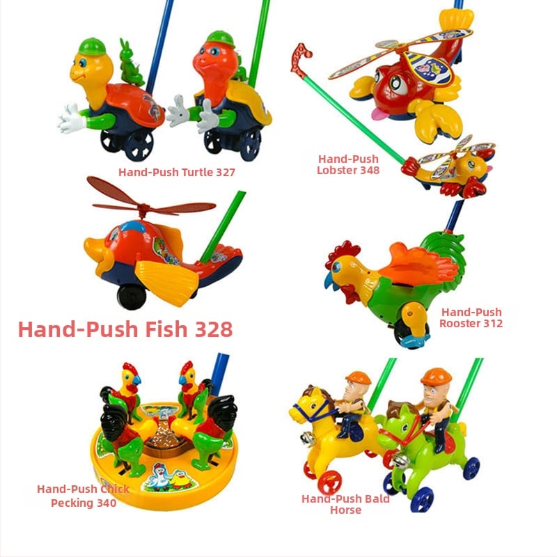 Dayang push walker zīdaiņiem 0–3 gadiem, plastmasas rotaļlieta, staigāšanas prakse