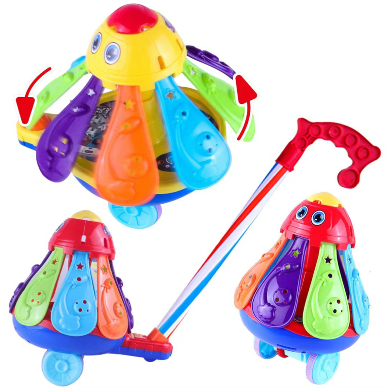 Dayang push walker zīdaiņiem 0–3 gadiem, plastmasas rotaļlieta, staigāšanas prakse