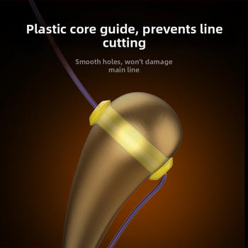 Cârlig de pescuit cu cap de cupru, tip Sky hook, cu vârfuri, unghi de 45°, vârf din alamă