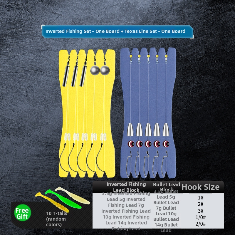 Lead-head hook, barbed fishhook