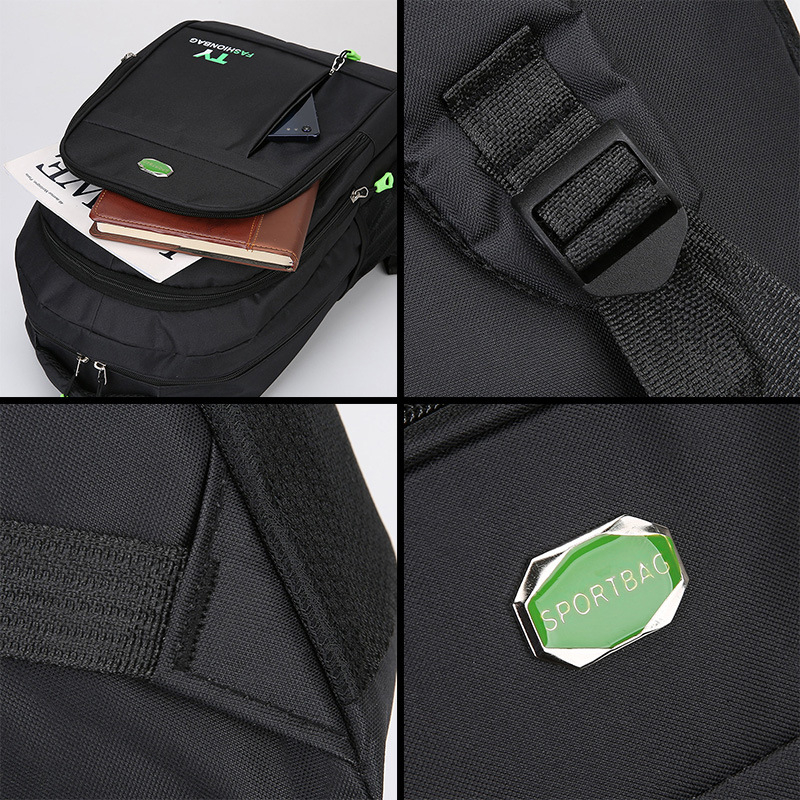 Rucsac Unisex, pentru călătorii de relaxare, din nylon, rezistent la apă, încăpător pentru laptop de 15 inch