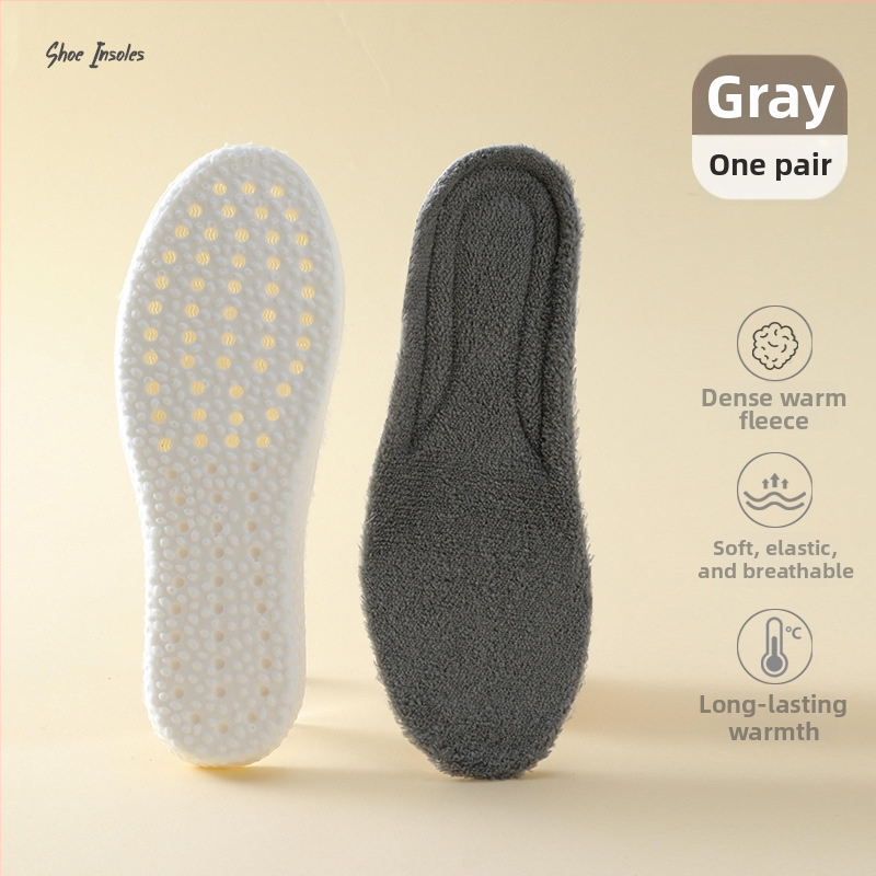 Dječje uloške za cipele – PU + pliš fleece, protuklizni, topli, apsorbiraju znoj, cijela uloška, otisak uzorka, unisex, zima/jesen