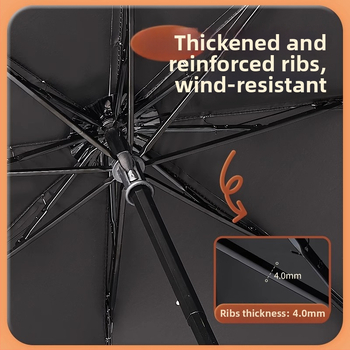 Bērnu saliekamais lietussargs, karikatūru stilā, bērniem 6–12 gadu vecumā, TPE audums, 170T blīvums, 8 stieņi, UPF > 50, svars 661 g