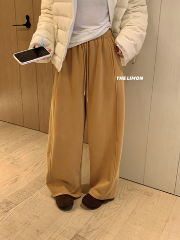 Pamučne hlače, visoki struk, debeli flis, zakrivljeni kroj, ravni kroj, japansko-korejski casual stil, zima 2025