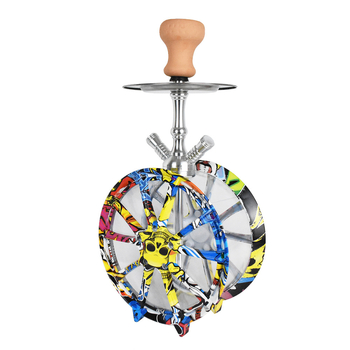 Hookah ūdens caurule, plastmasas, atkārtoti lietojama, pielāgošana pieejama, kastē 24 gab.