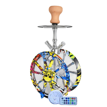 Hookah ūdens caurule, plastmasas, atkārtoti lietojama, pielāgošana pieejama, kastē 24 gab.