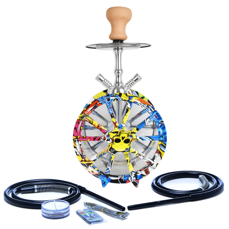 Hookah ūdens caurule, plastmasas, atkārtoti lietojama, pielāgošana pieejama, kastē 24 gab.