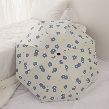 Lietus un saules lietussargs, saliekams, manuāla atvēršana, UPF virs 50, rādiuss 42–52 cm, zīmols Yuli