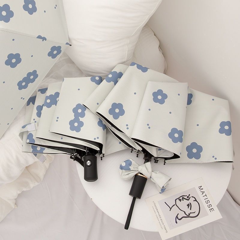 Lietus un saules lietussargs, saliekams, manuāla atvēršana, UPF virs 50, rādiuss 42–52 cm, zīmols Yuli