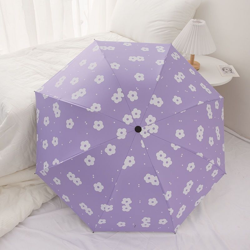 Lietus un saules lietussargs, saliekams, manuāla atvēršana, UPF virs 50, rādiuss 42–52 cm, zīmols Yuli