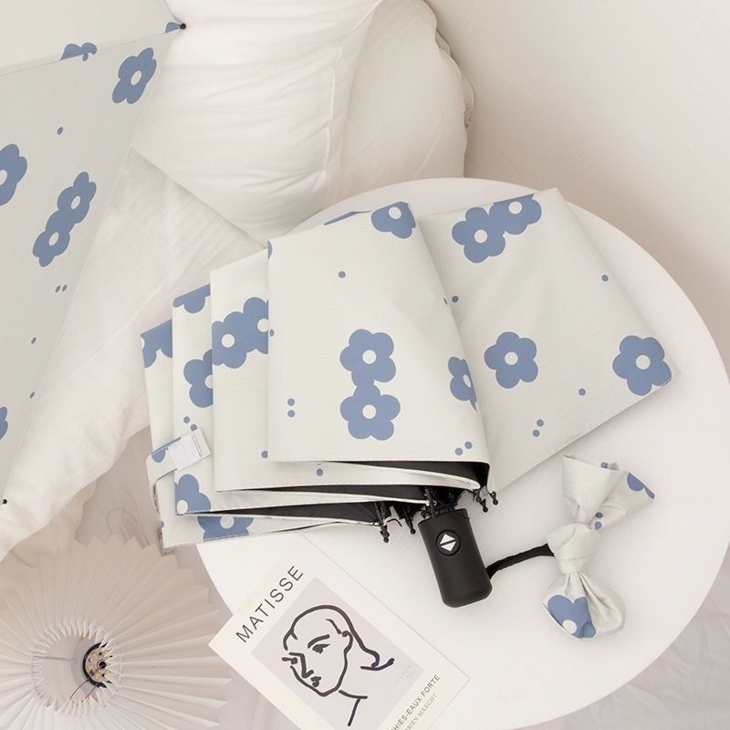 Lietus un saules lietussargs, saliekams, manuāla atvēršana, UPF virs 50, rādiuss 42–52 cm, zīmols Yuli