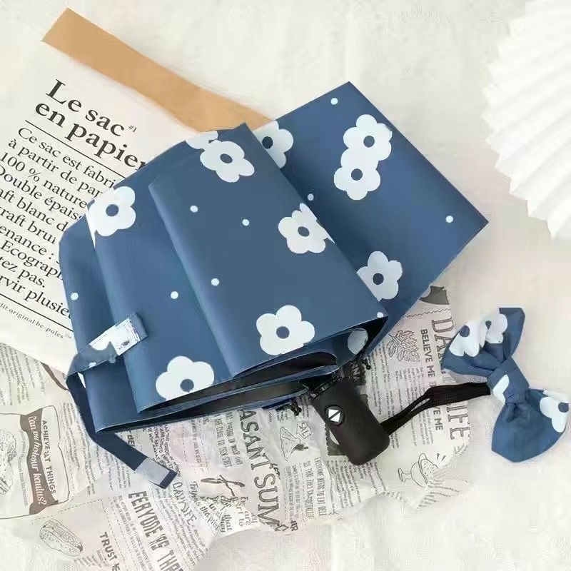 Lietus un saules lietussargs, saliekams, manuāla atvēršana, UPF virs 50, rādiuss 42–52 cm, zīmols Yuli