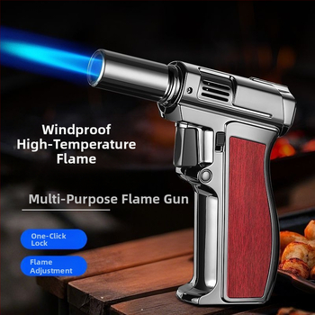 Rokas metināšanas pistole ar butānu, vēja izturīga, uzpildāma, no ABS plastmasas, modelis JX-801