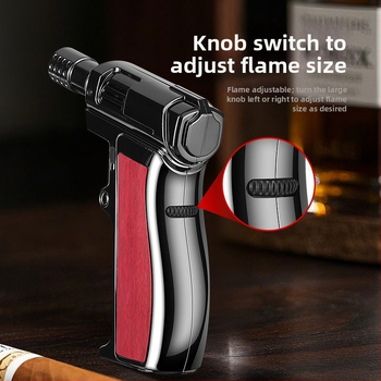 Rokas metināšanas pistole ar butānu, vēja izturīga, uzpildāma, no ABS plastmasas, modelis JX-801