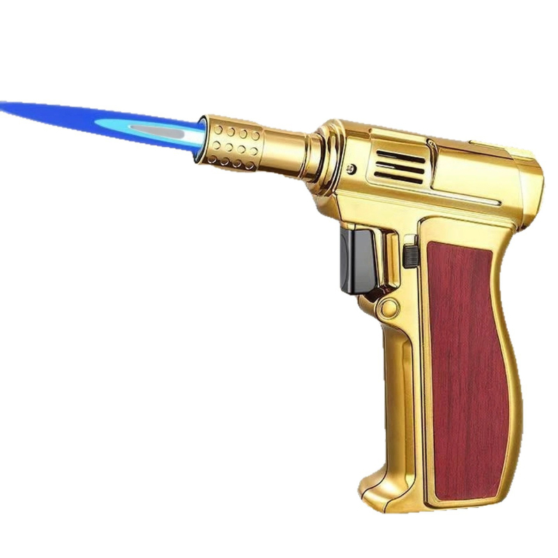 Rokas metināšanas pistole ar butānu, vēja izturīga, uzpildāma, no ABS plastmasas, modelis JX-801