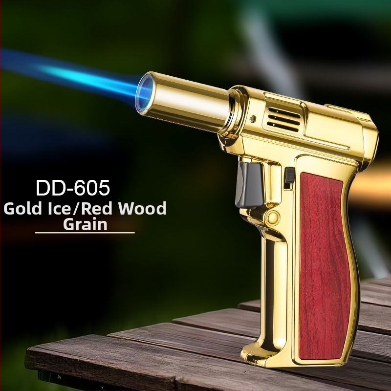 Rokas metināšanas pistole ar butānu, vēja izturīga, uzpildāma, no ABS plastmasas, modelis JX-801