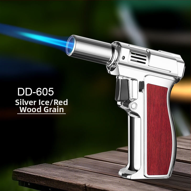 Rokas metināšanas pistole ar butānu, vēja izturīga, uzpildāma, no ABS plastmasas, modelis JX-801