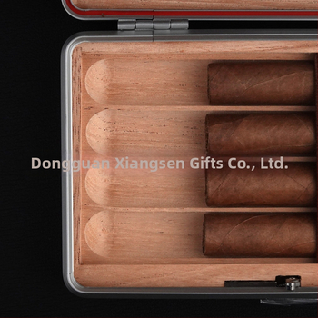 CUCOUIBA Pārnēsājams cigāru humidors, aviācijas alumīnijs, ceļojumu kārbiņa ar mitruma uzturēšanu, vienkāršs stils, pielāgošana pieejama