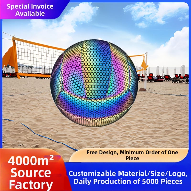 SMILEBOY Vidaus tinklinio kamuolio treniruotė, atspindinti fluorescencinė oda, Nr. 5, pritaikomas