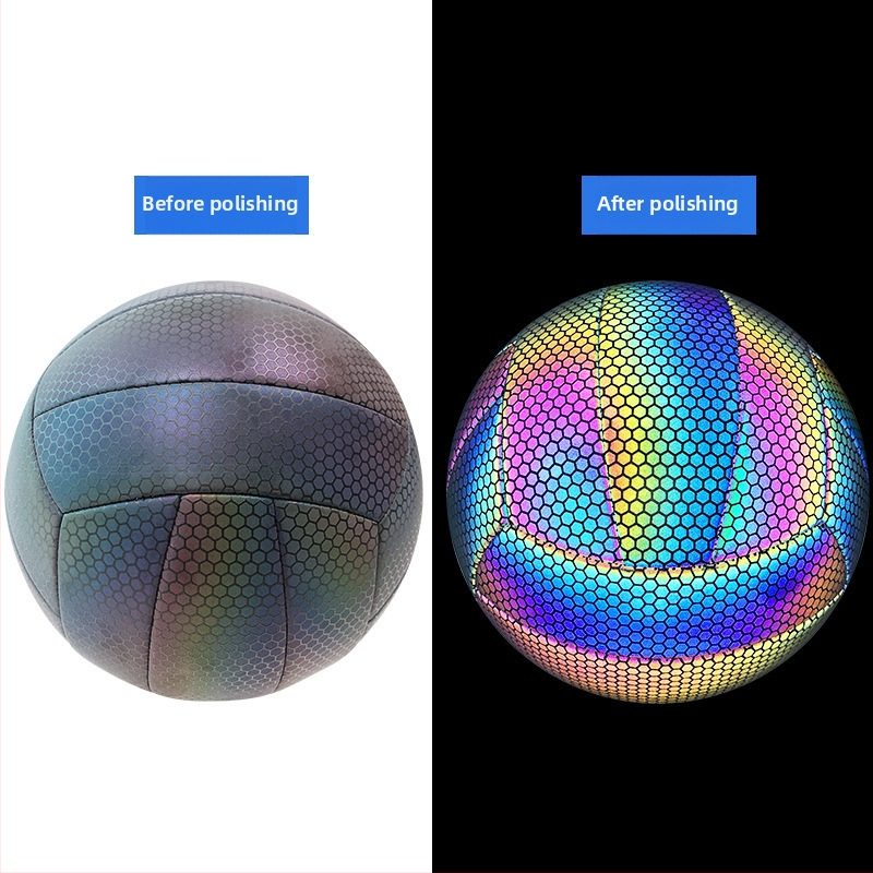 SMILEBOY Vidaus tinklinio kamuolio treniruotė, atspindinti fluorescencinė oda, Nr. 5, pritaikomas