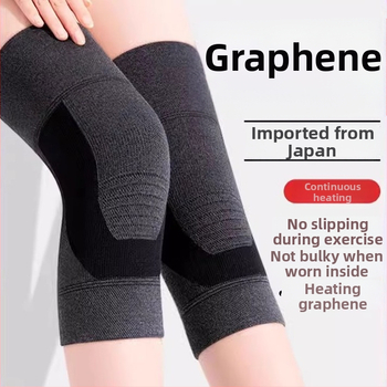 Soojendusega põlve mansett täiskasvanutele – unisex, talvise 2024 väljaanne – sobib jooksmisele, võrkpallile ja matkamiseks