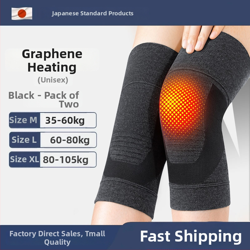 Soojendusega põlve mansett täiskasvanutele – unisex, talvise 2024 väljaanne – sobib jooksmisele, võrkpallile ja matkamiseks