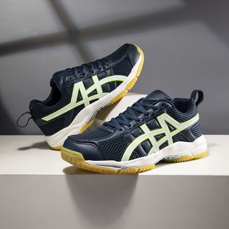 Бадминтон обувки – унисекс, омекотяваща опора, дишаща горна част от мрежа, EVA средна подметка и антихлъзгаща гумена подметка