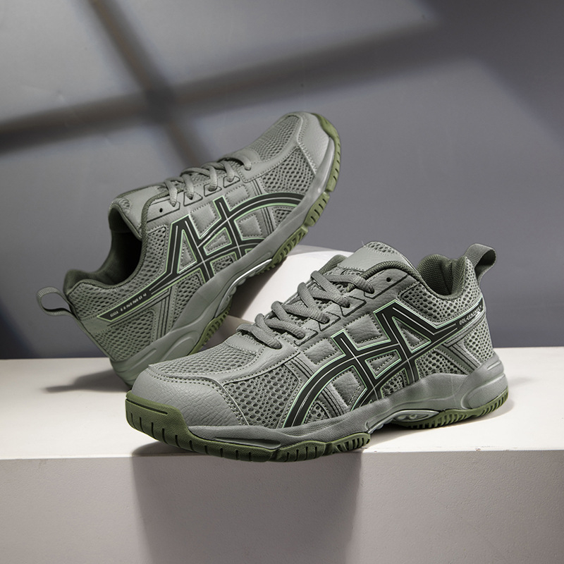 Бадминтон обувки – унисекс, омекотяваща опора, дишаща горна част от мрежа, EVA средна подметка и антихлъзгаща гумена подметка