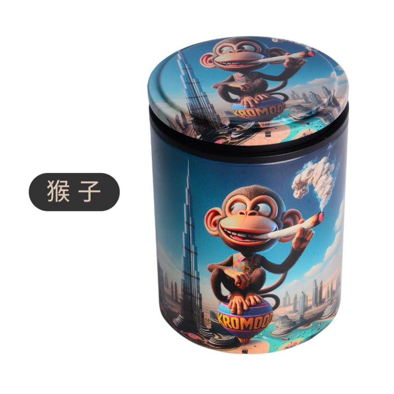 Τασάκι αυτοκινήτου εσωτερικού χώρου, μεταλλικό, φορητό, μη διαρρέον, με δυνατότητες συλλογής και αποθήκευσης, μοντέλο GY06, μινιμαλιστικός σχεδιασμός